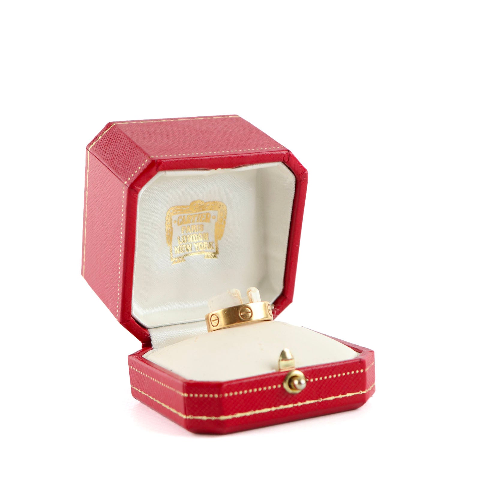 CARTIER - Love ring in yellow gold (T53)