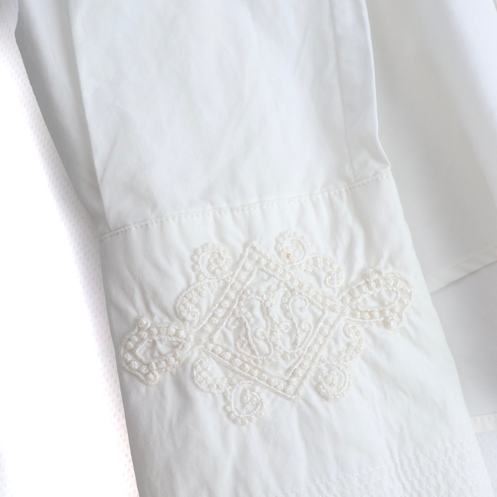 BALENCIAGA - Top avec noeud en coton (T36)