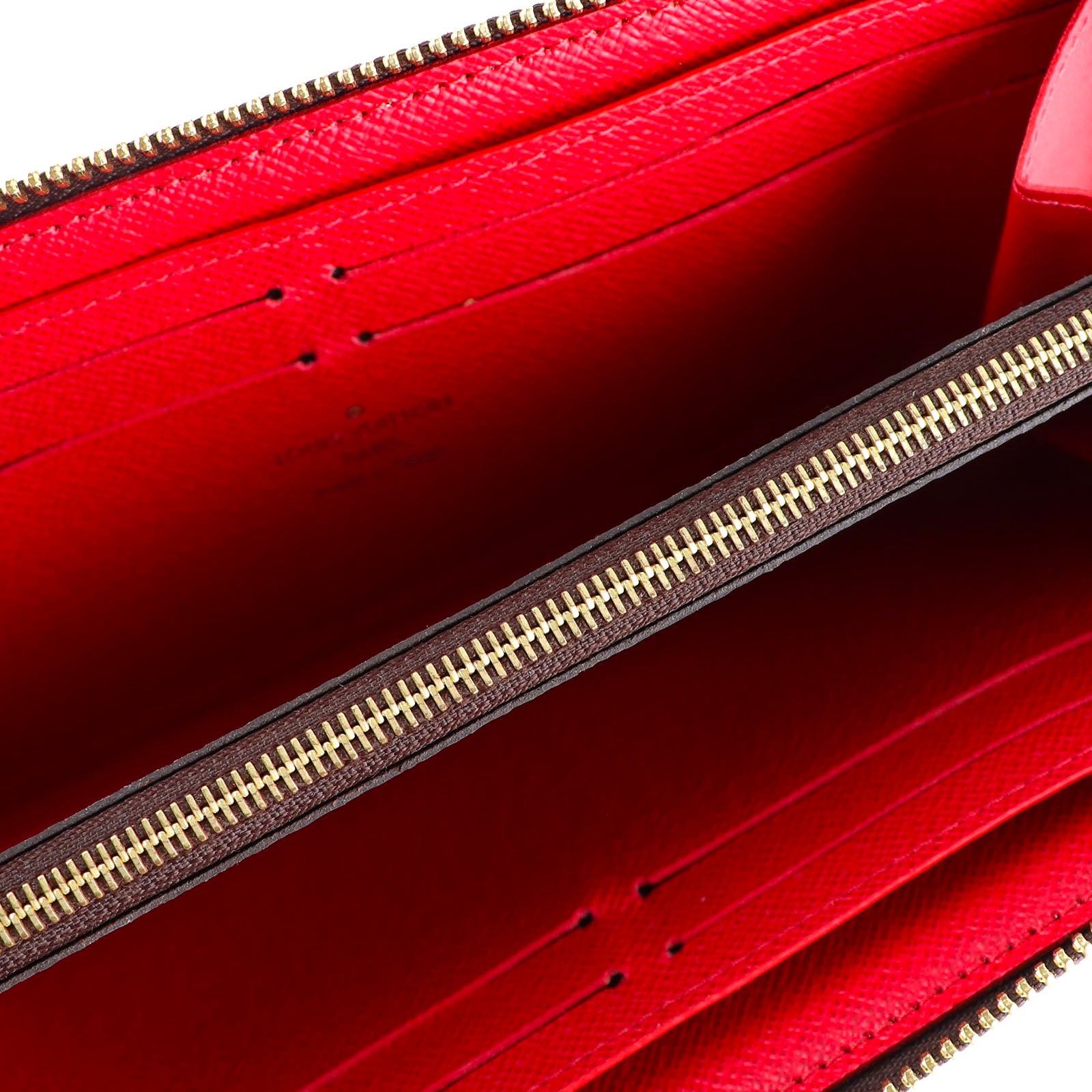 LOUIS VUITTON - Portefeuille Clémence damier ébène