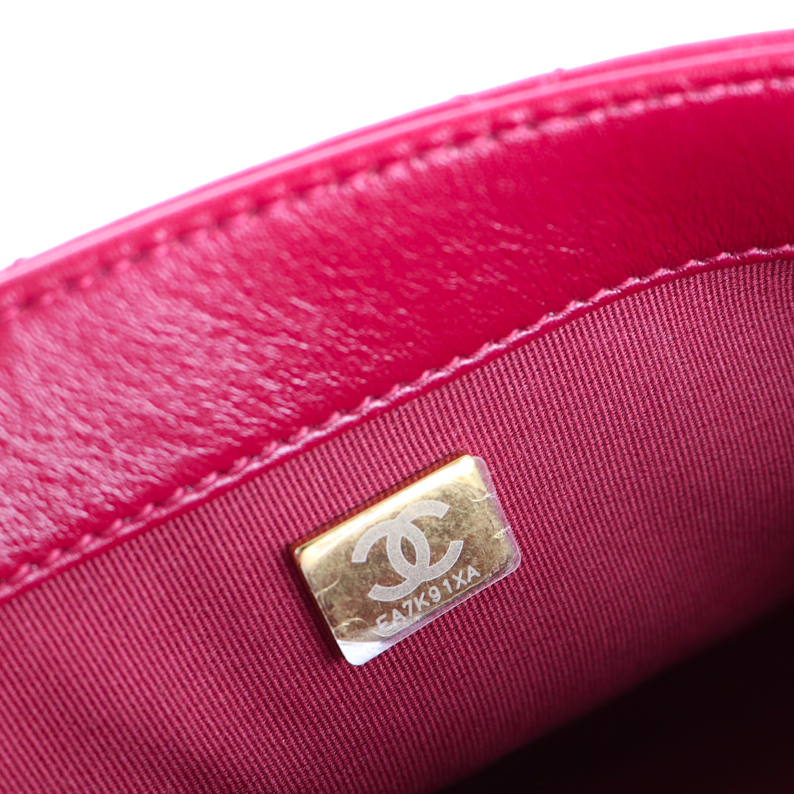 CHANEL - Sac à main Timeless édition limitée bourgogne