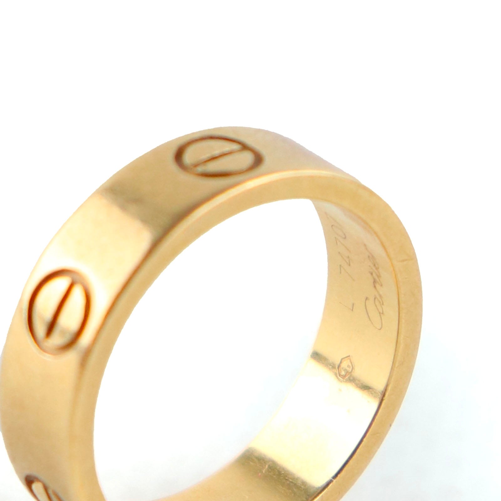 CARTIER - Love ring in yellow gold (T53)