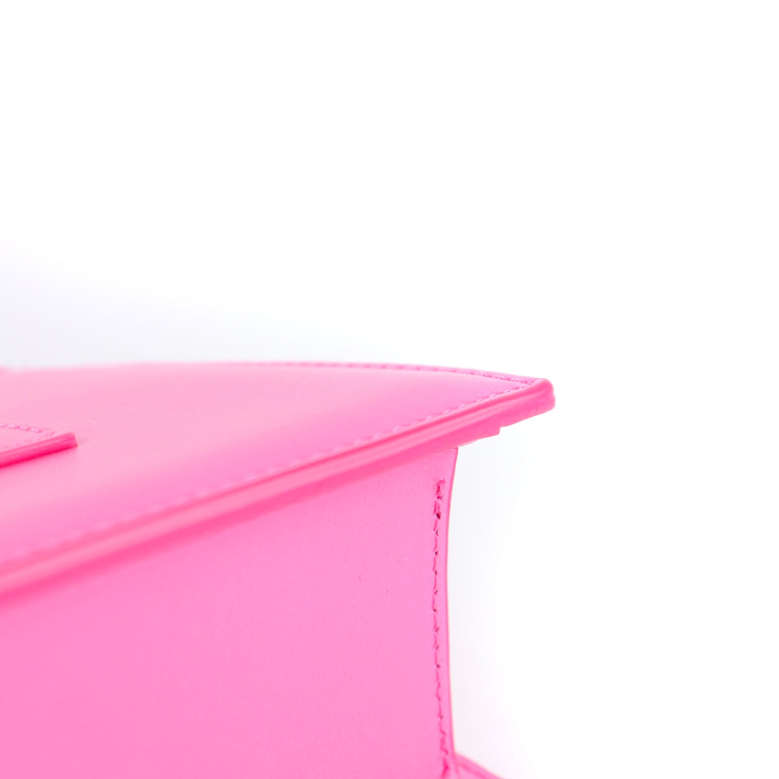 JACQUEMUS - Sac à bandoulière Le Grand Bambino en cuir rose