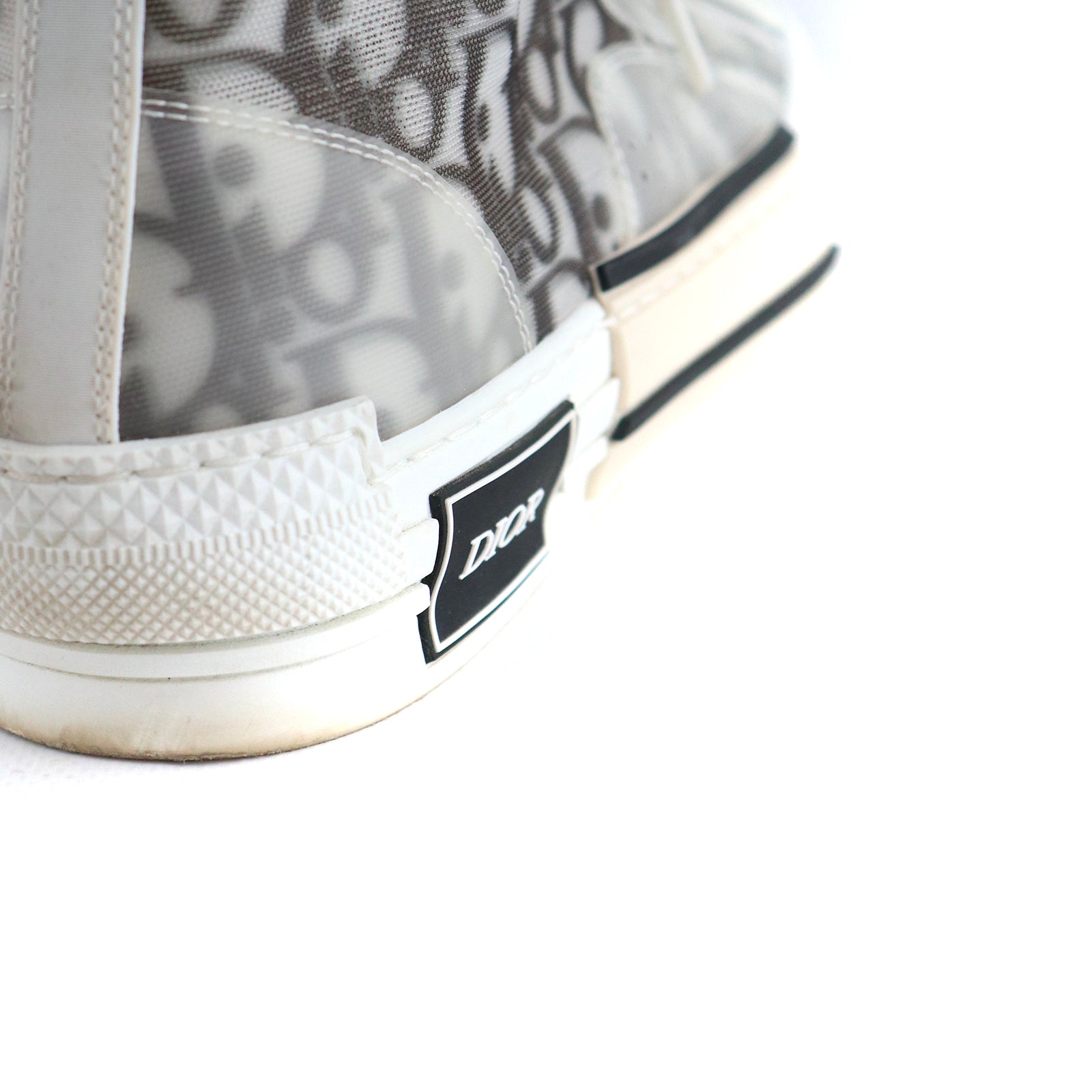 DIOR - Sneakers B23 Haute en toile oblique (T37)