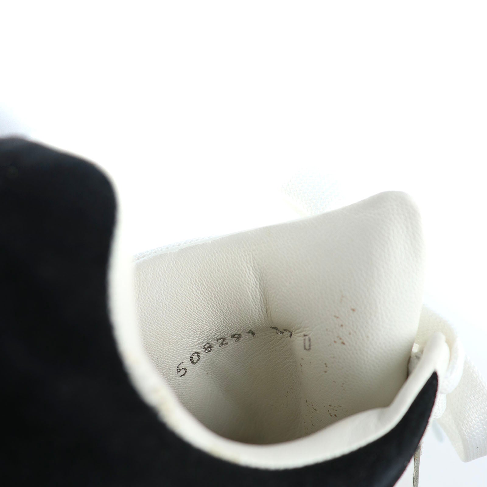 ALEXANDER MCQUEEN - Sneakers Court en cuir blanc (T39)