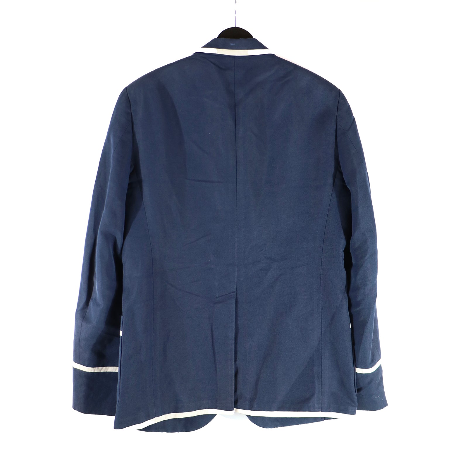GUCCI - Veste de costume bleu marine (T48)