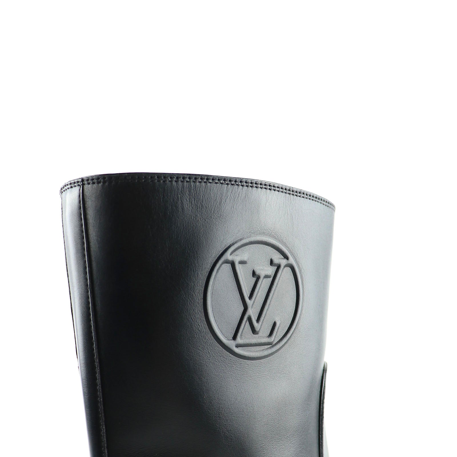 LOUIS VUITTON - Bottes Overdrive en cuir noir (T40)