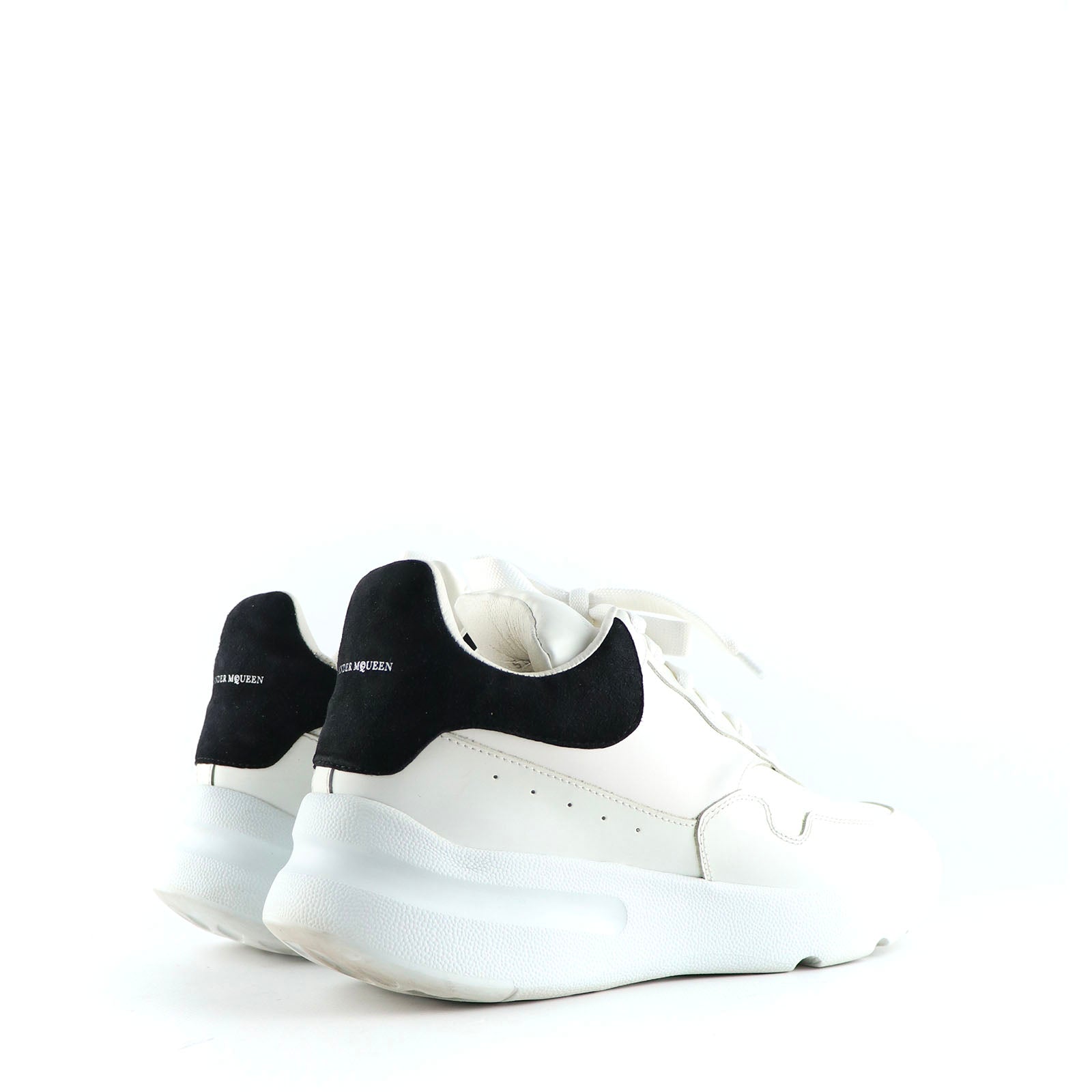 ALEXANDER MCQUEEN - Sneakers Court en cuir blanc (T39)