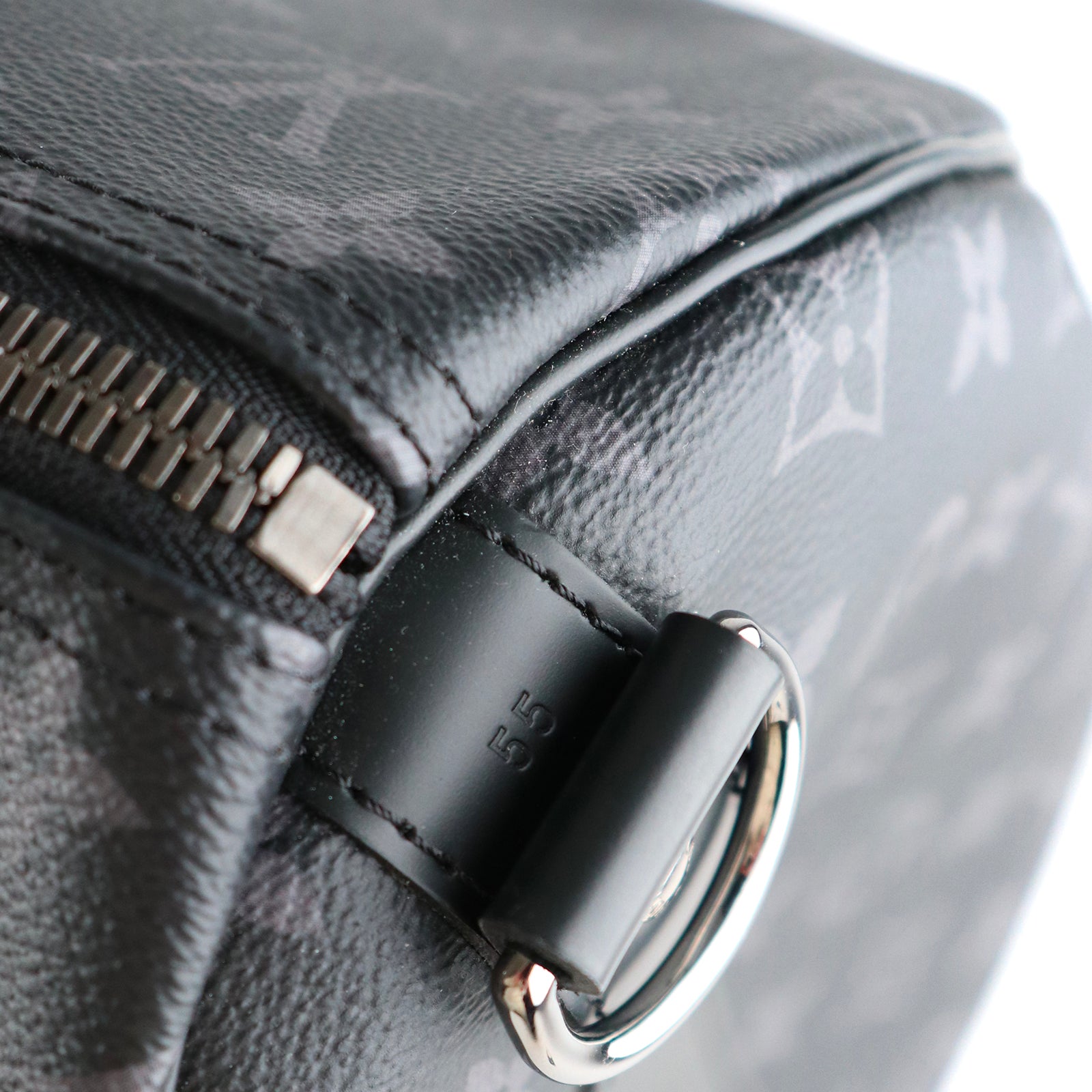 LOUIS VUITTON - Sac de voyage Keepall 55 en toile Monogram Eclipse