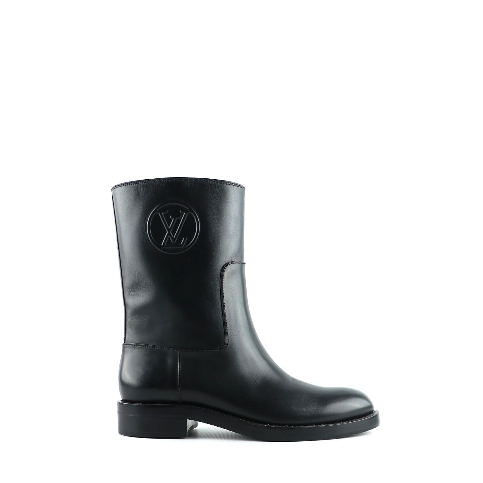LOUIS VUITTON - Bottes Overdrive en cuir noir (T40)