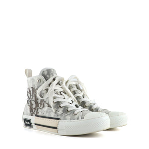DIOR - B23 High sneakers in oblique canvas (T37)