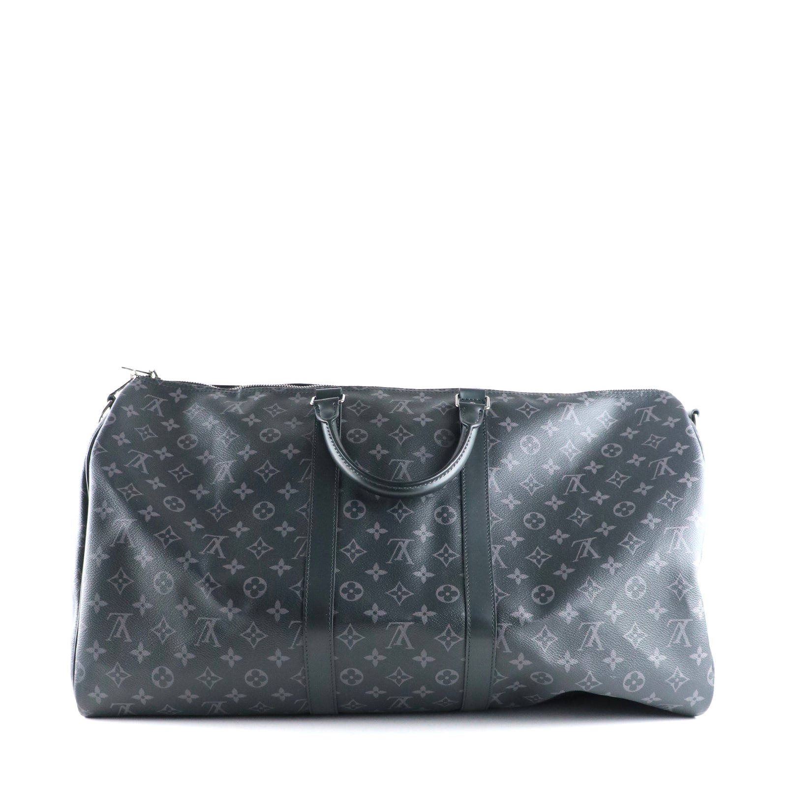 LOUIS VUITTON - Sac de voyage Keepall 55 en toile Monogram Eclipse