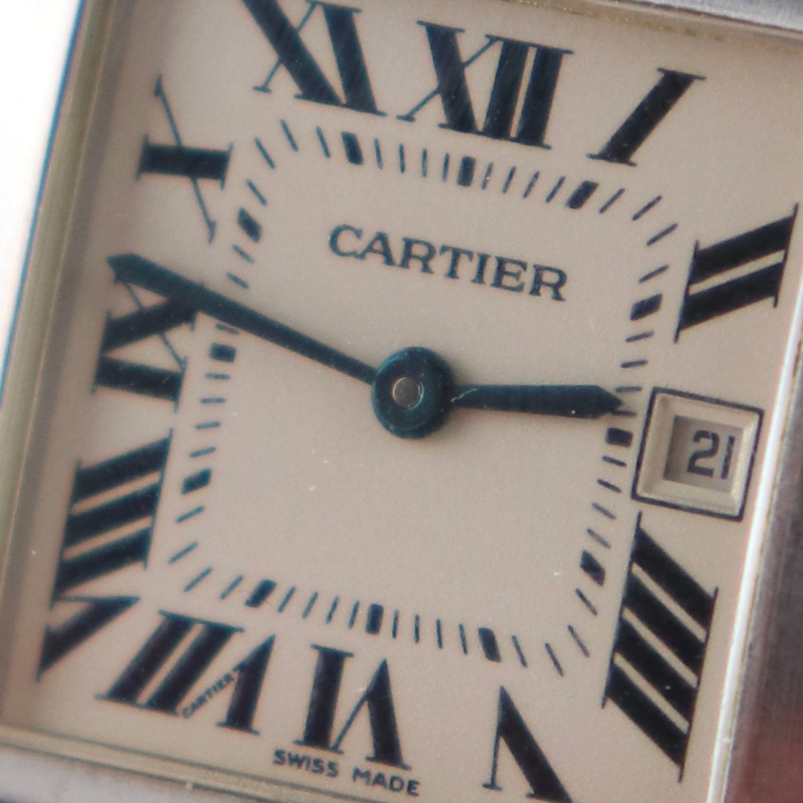 CARTIER - Montre Tank Française petit modèle