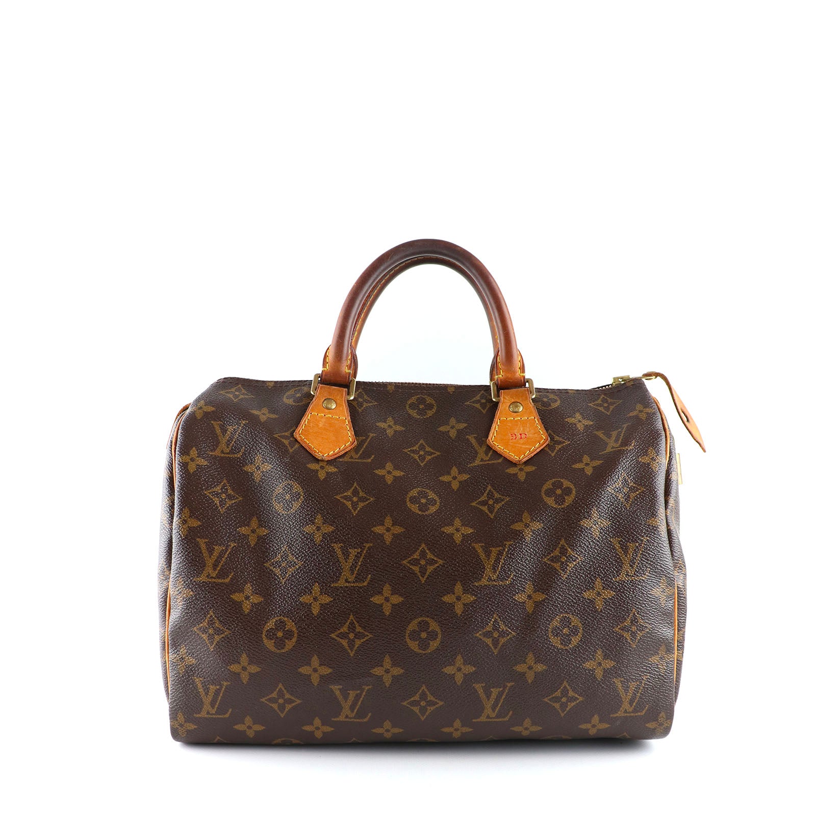 LOUIS VUITTON - Sac à main Speedy 30 en toile monogrammée