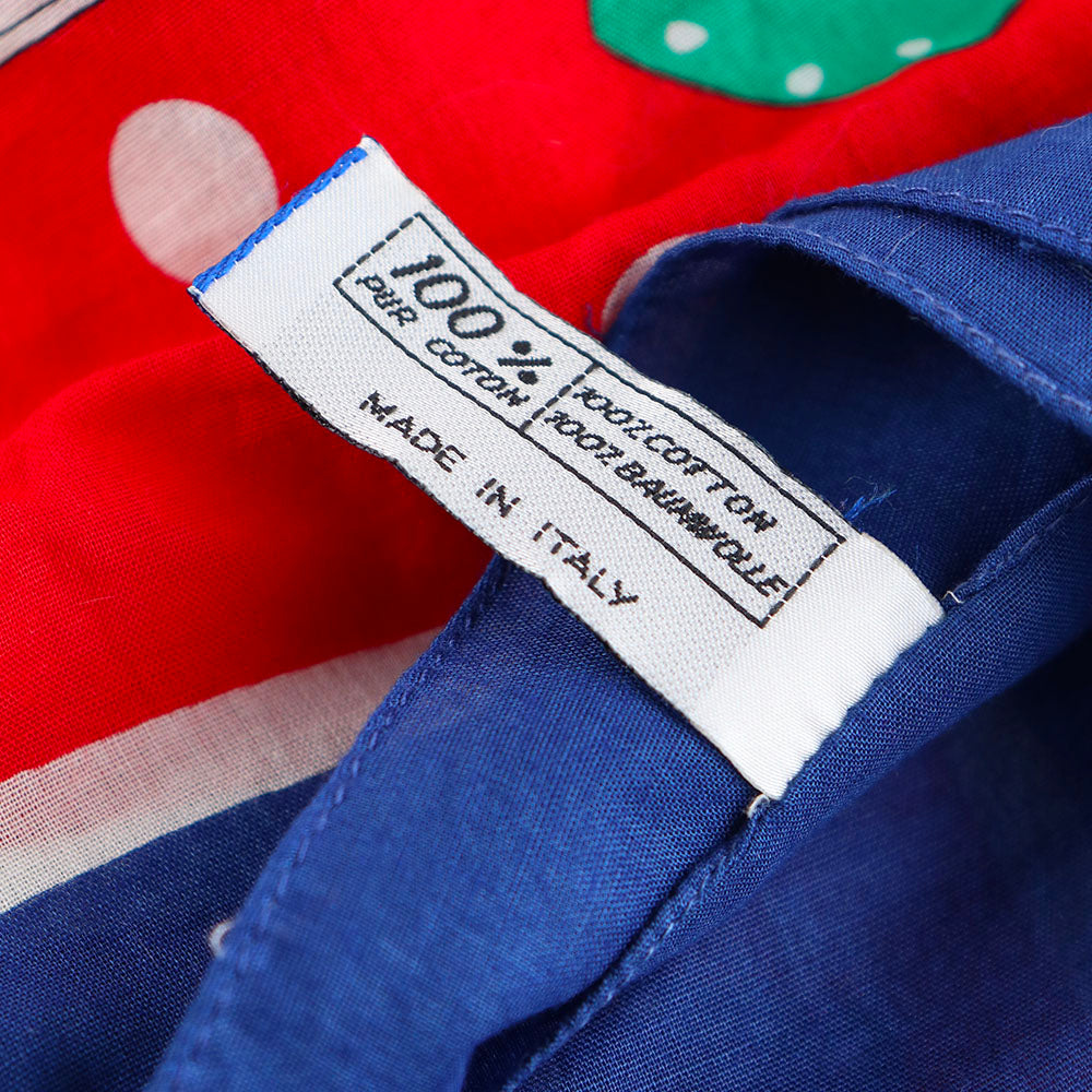 SAINT LAURENT - Vintage cotton square