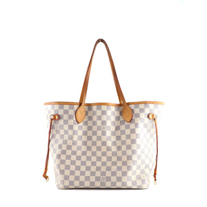 LOUIS VUITTON - Sac cabas Neverfull MM damier azur