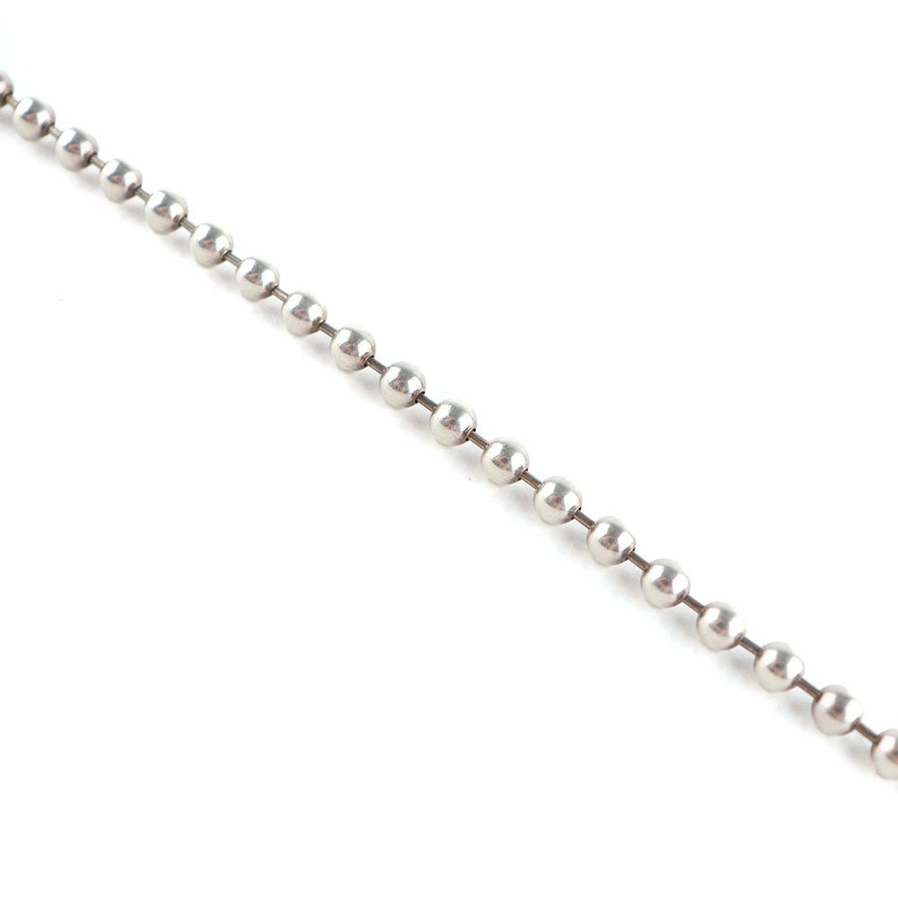 GUCCI - Collier chaîne boule en argent