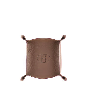 HERMÈS - Mises et Relances Evelyne pocket in Clémence etoupe taurillon leather