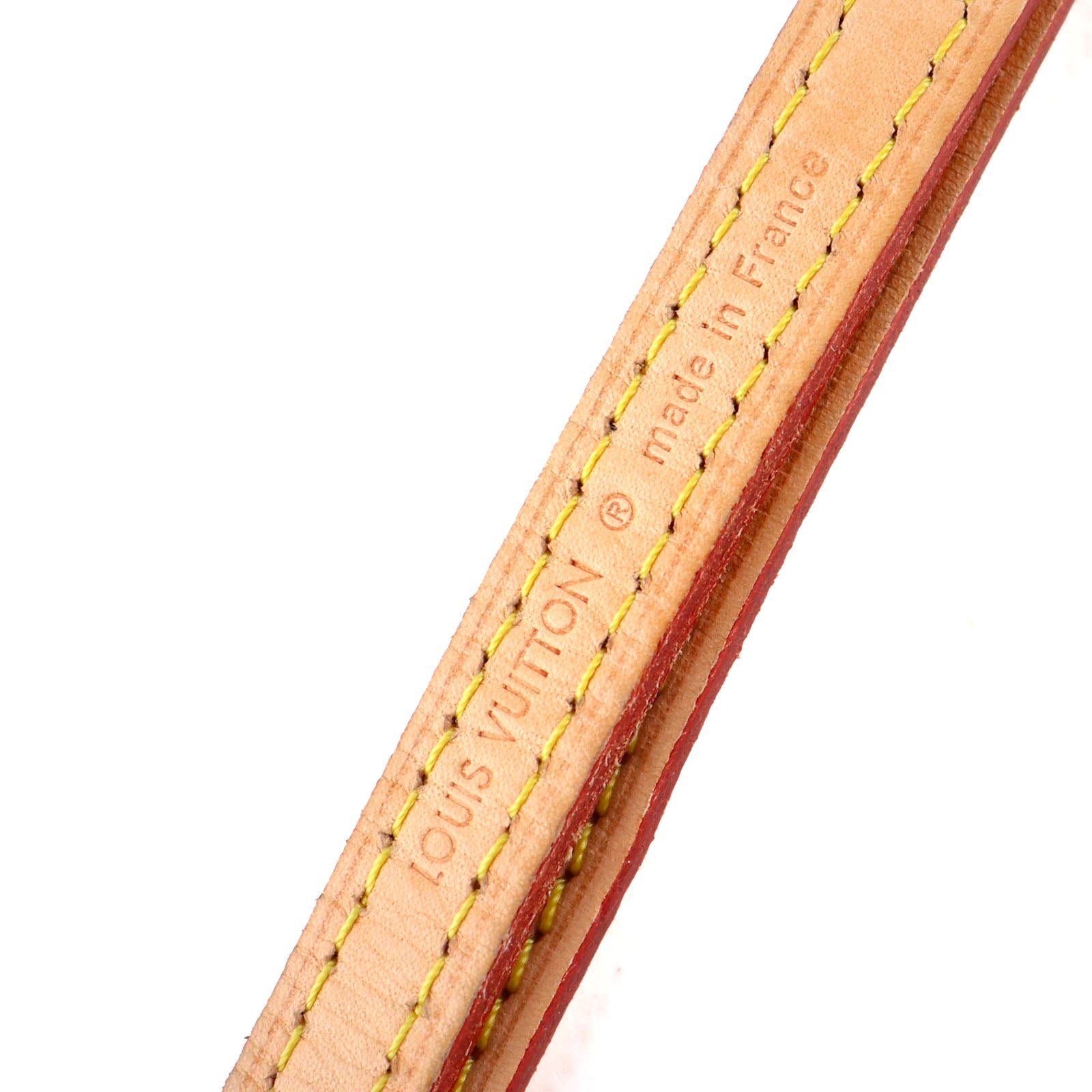 LOUIS VUITTON - Bandoulière de sac réglable en cuir