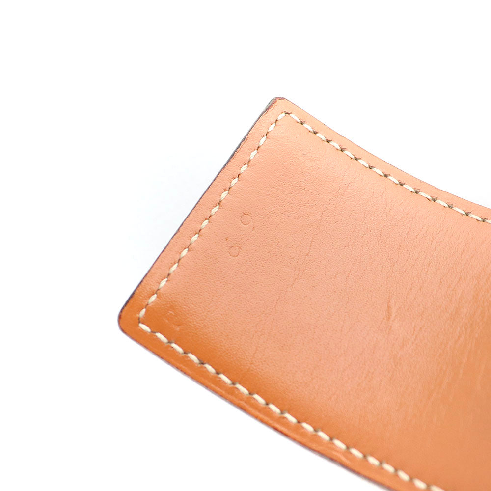 HERMÈS - Ceinture Collier de Chien en cuir gold (T70)