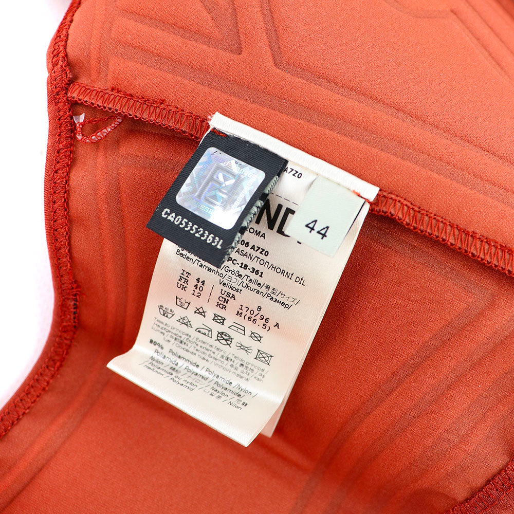 FENDI - Ensemble de sport en lycra orange (T44)