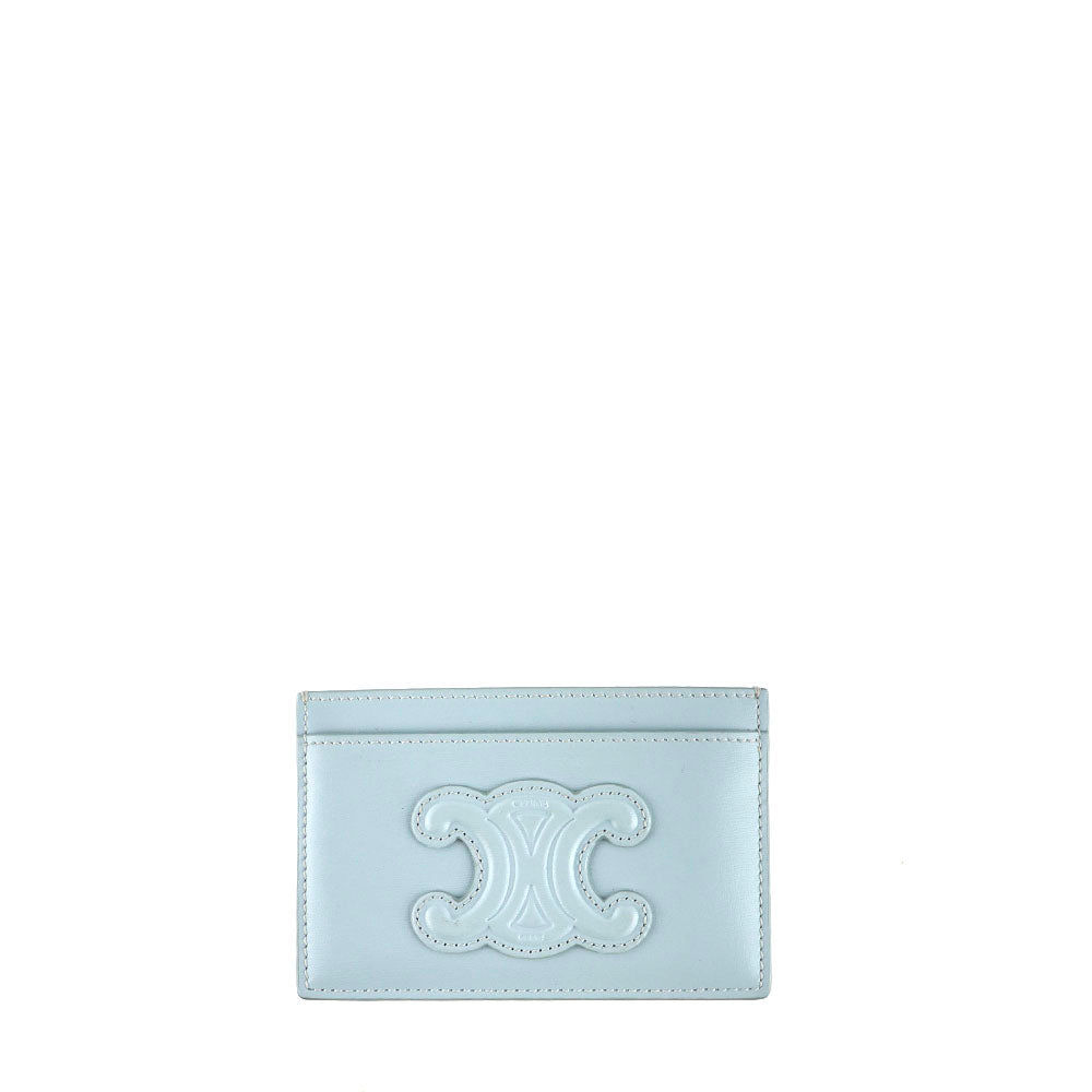 CELINE - Triomphe leather card holder