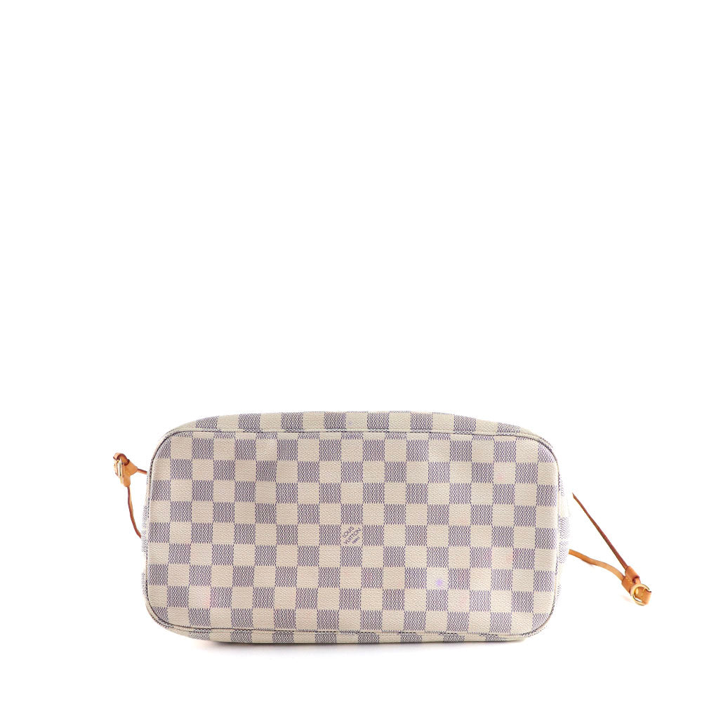 LOUIS VUITTON - Sac cabas Neverfull MM damier azur