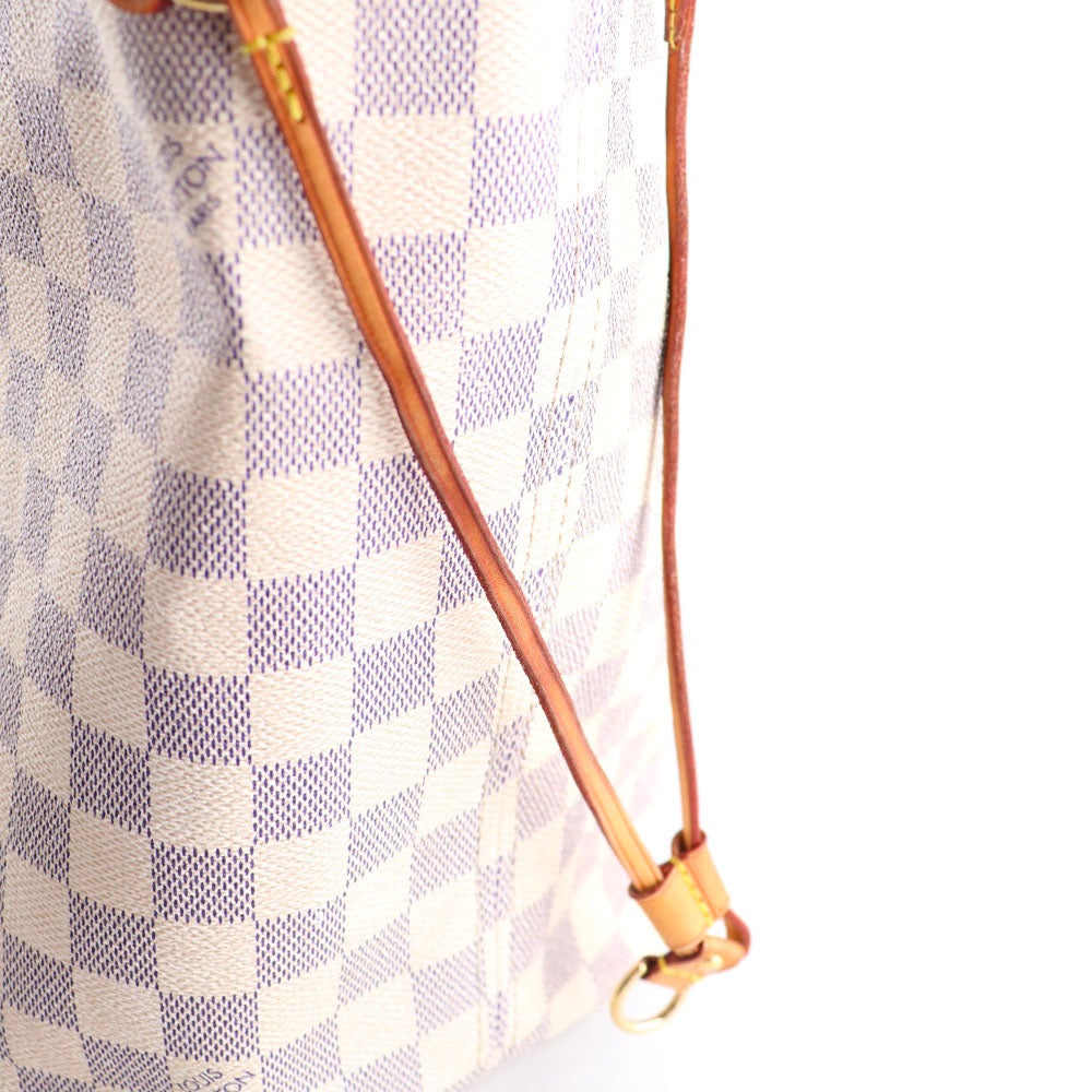 LOUIS VUITTON - Sac cabas Neverfull MM damier azur