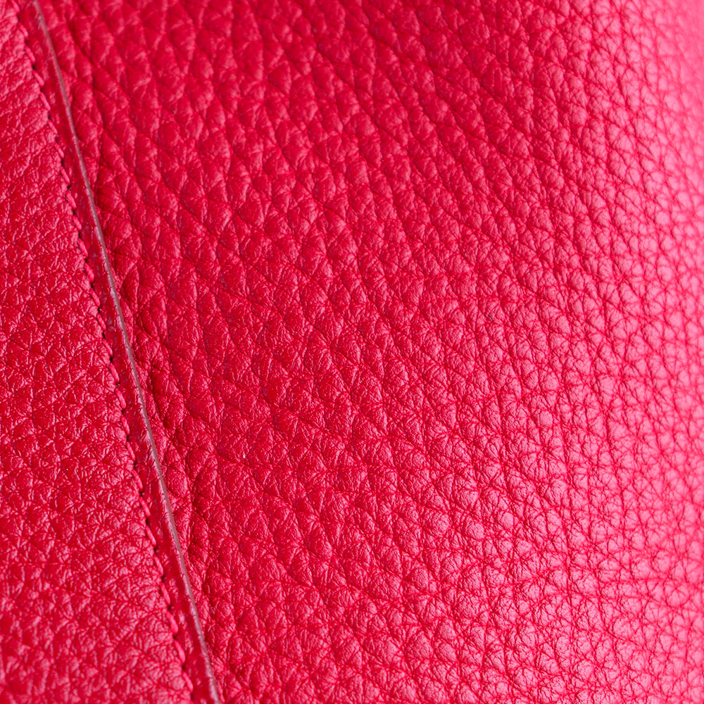 HERMÈS - Sac à main Garden Party en cuir togo rouge