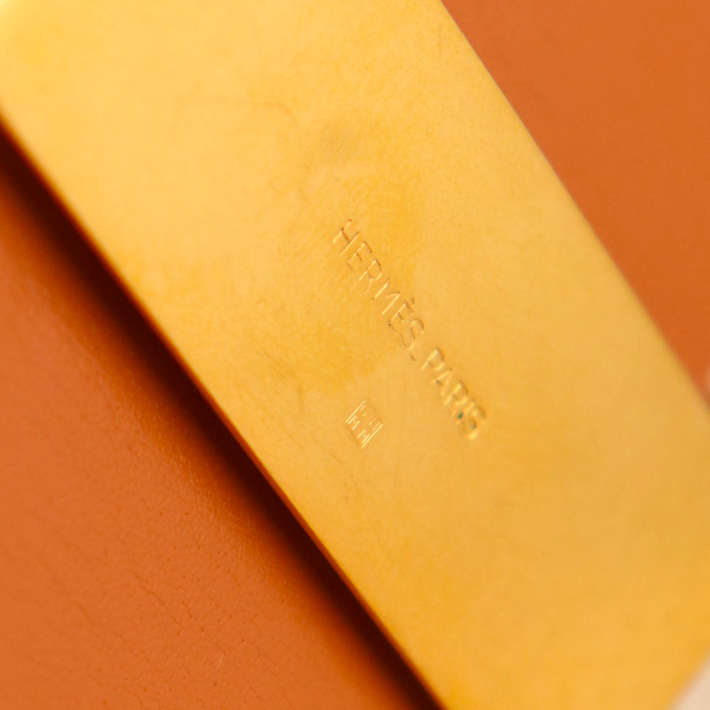 HERMÈS - Ceinture Collier de Chien en cuir gold (T70)