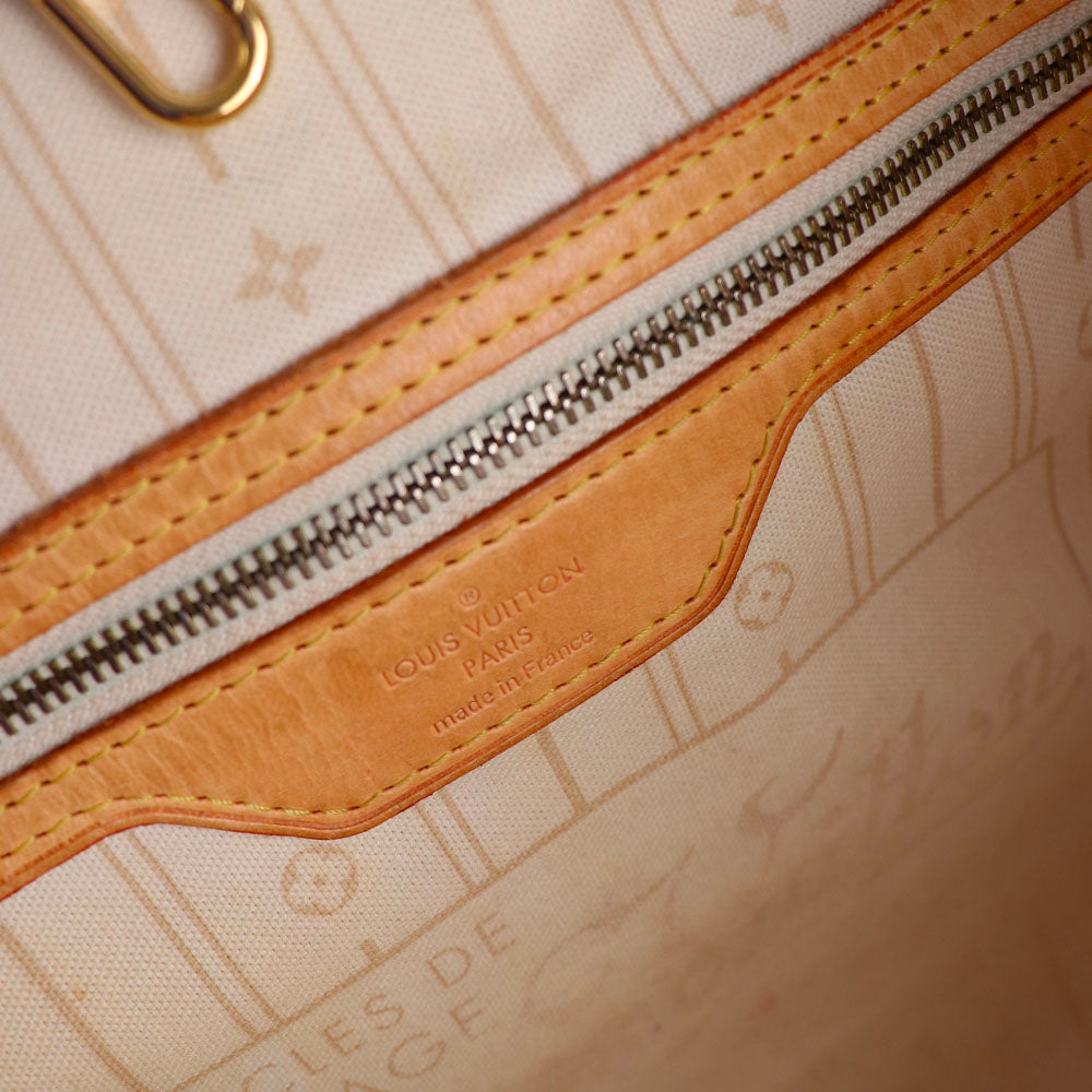 LOUIS VUITTON - Sac cabas Neverfull MM damier azur