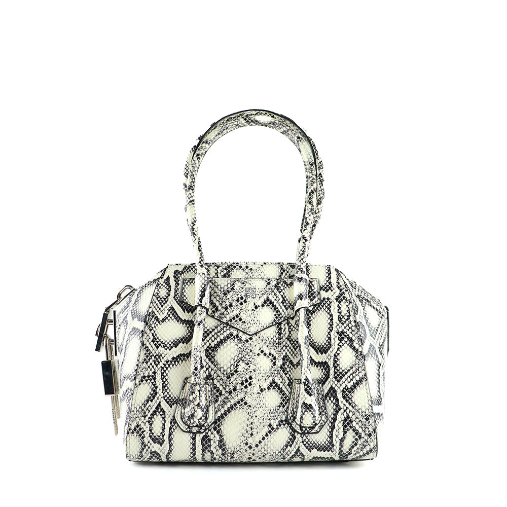 GIVENCHY - Sac à main Antigona en cuir imprimé serpent