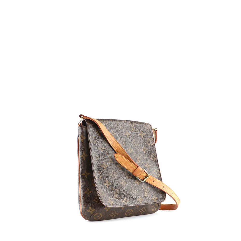 LOUIS VUITTON - Sac à bandoulière Musette Salsa PM en toile monogramme