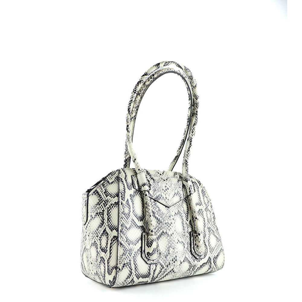GIVENCHY - Sac à main Antigona en cuir imprimé serpent