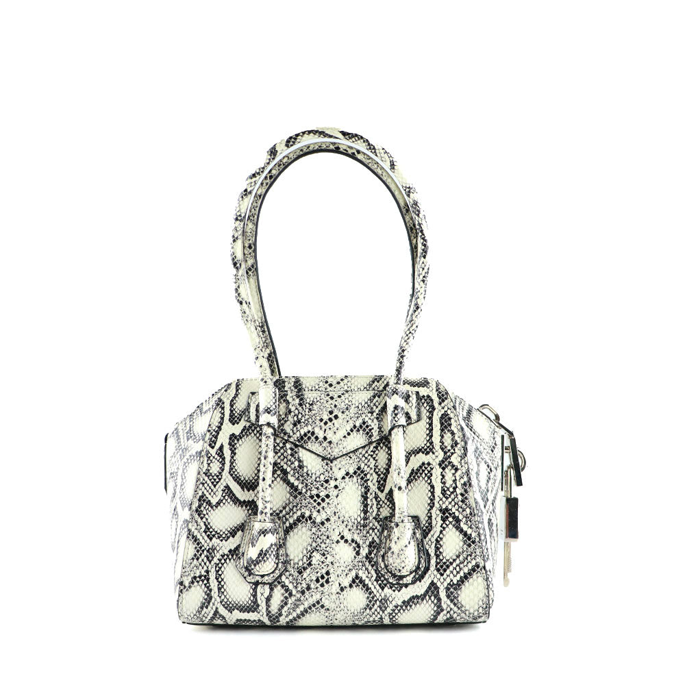 GIVENCHY - Sac à main Antigona en cuir imprimé serpent