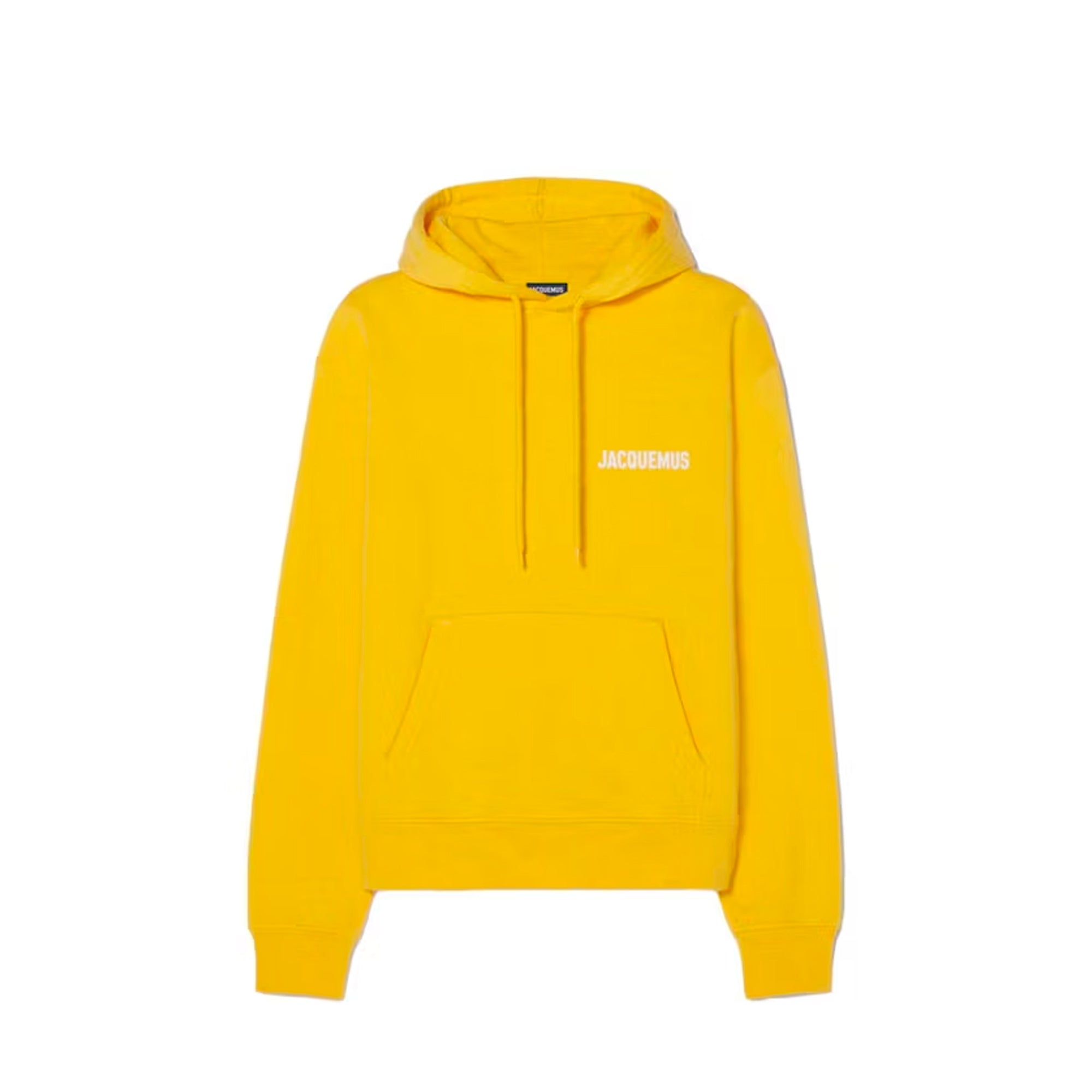 JACQUEMUS - Le Sweatshirt à capuche Jacquemus en coton jaune (XL)