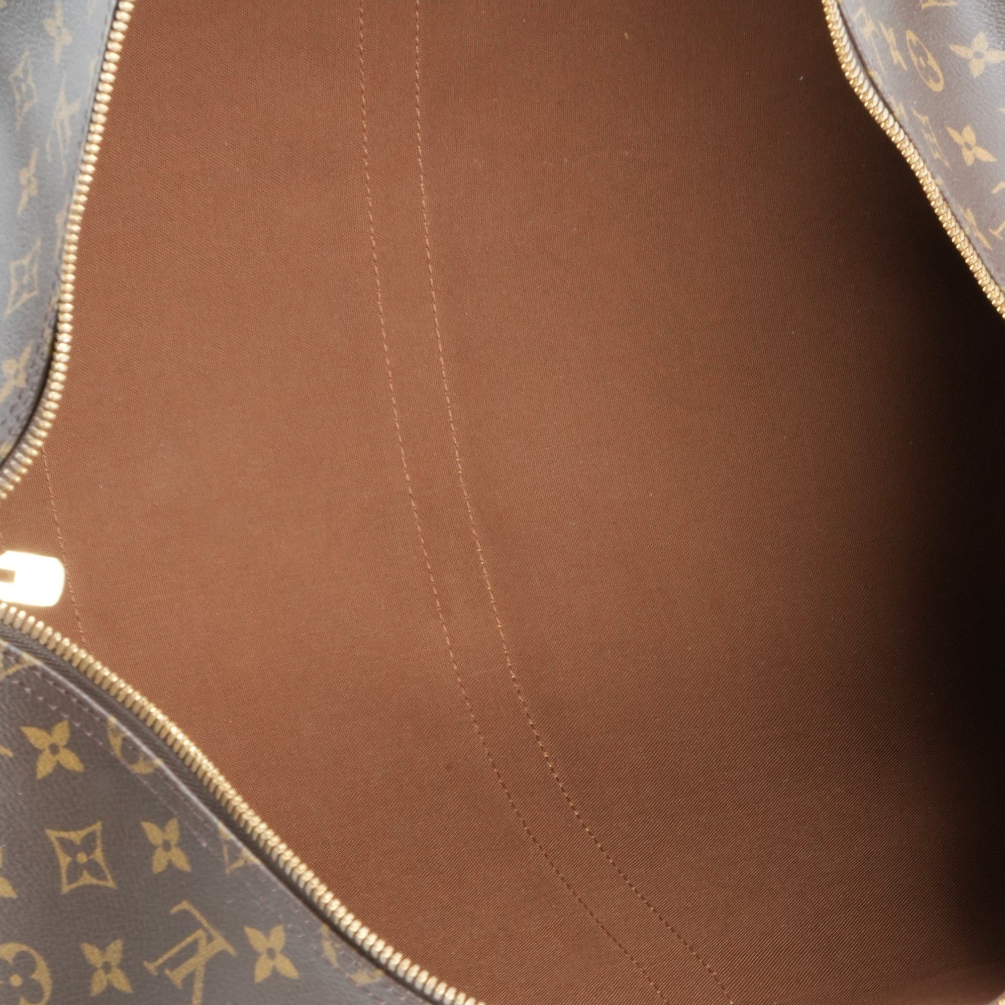 LOUIS VUITTON - Sac de voyage Keepall 55 Louis Vuitton en toile monogrammée vintage