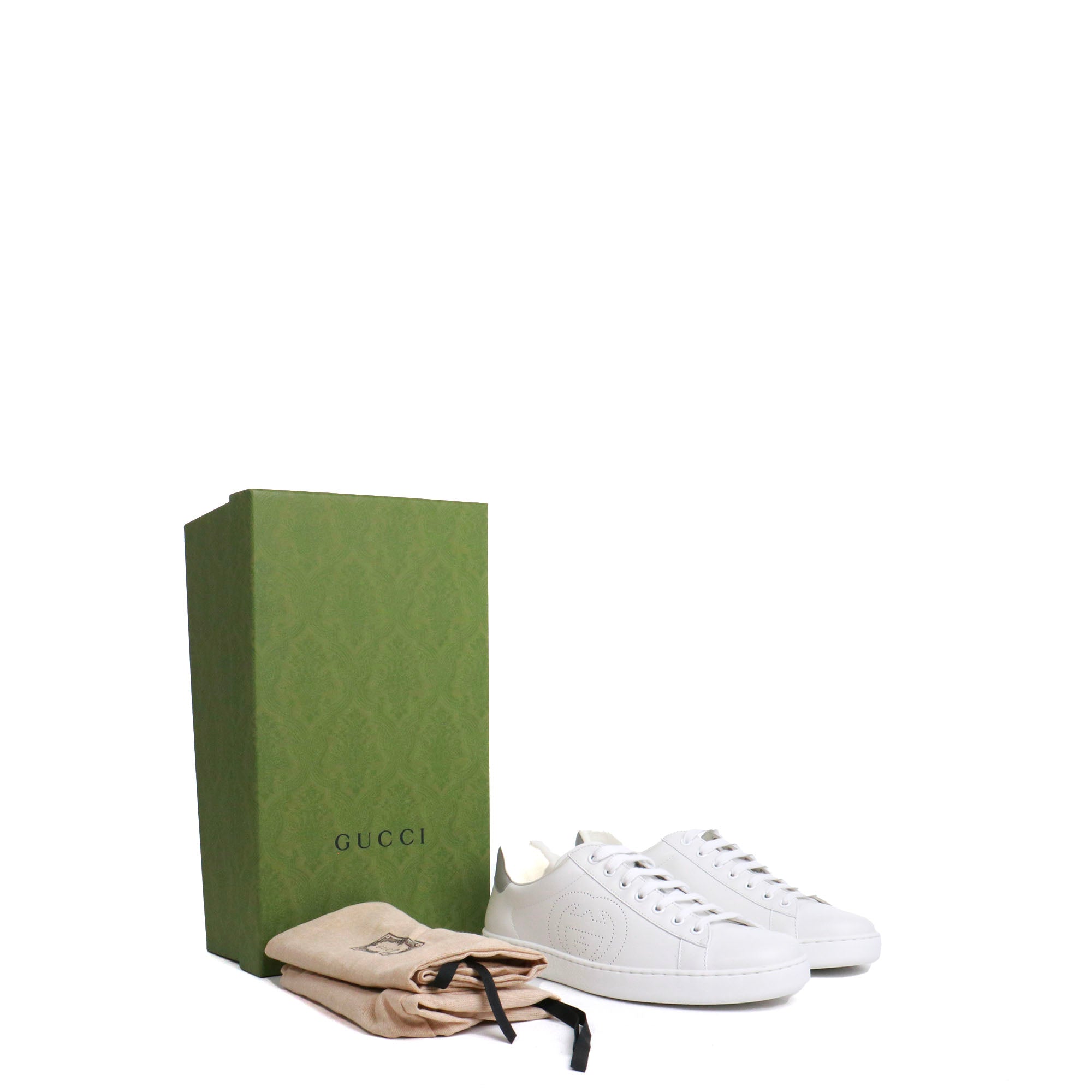 GUCCI - Ace glitter sneakers (T37.5)