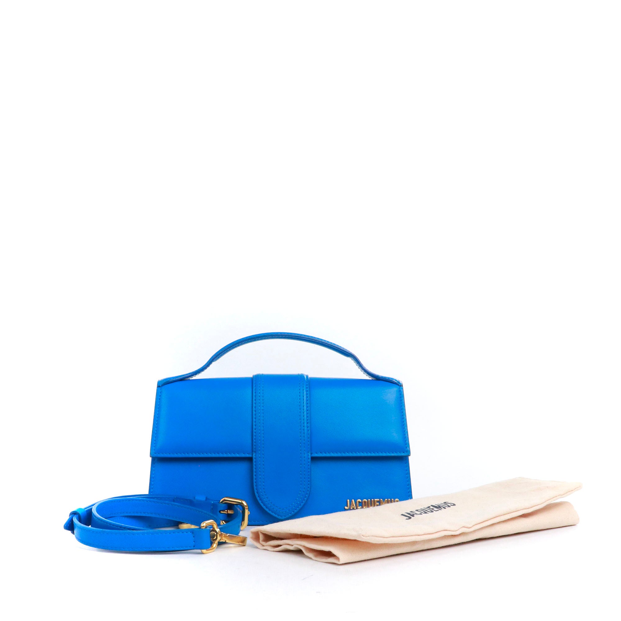 JACQUEMUS - Le Grand Bambino shoulder bag in pink leather