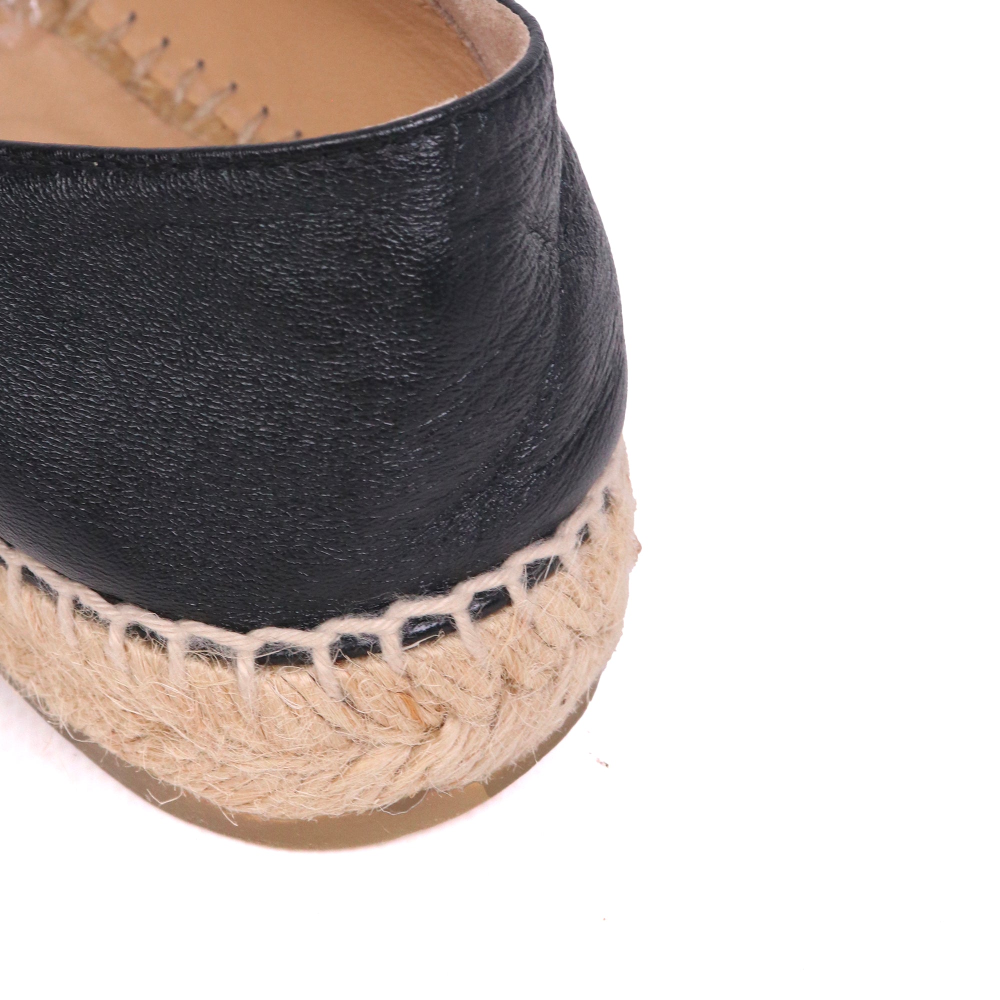 CHANEL - Camélia espadrilles (T39)