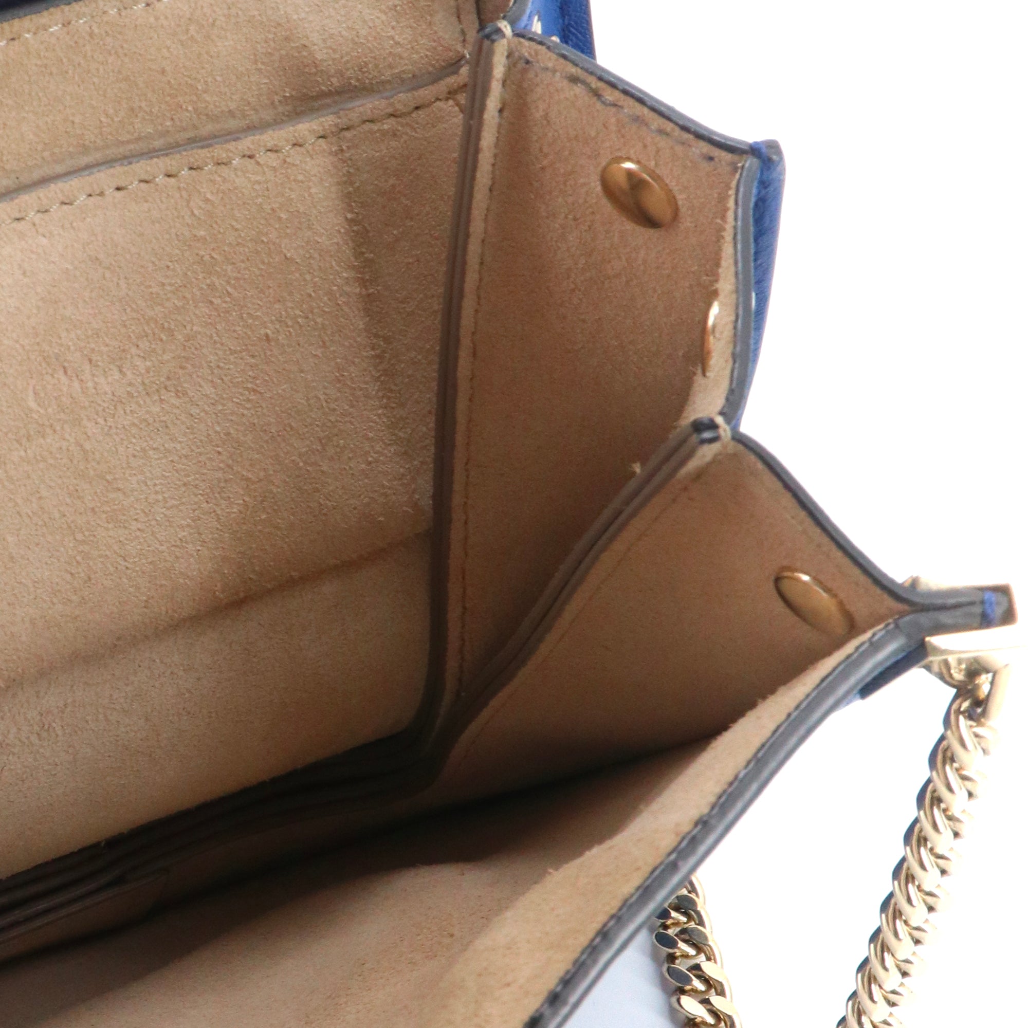 CHLOÉ - Sac à bandoulière Faye small Chloe en cuir et daim bleu