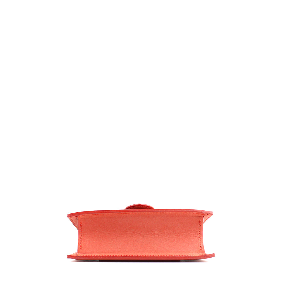 JACQUEMUS - Bambino shoulder bag in terracotta nubuck