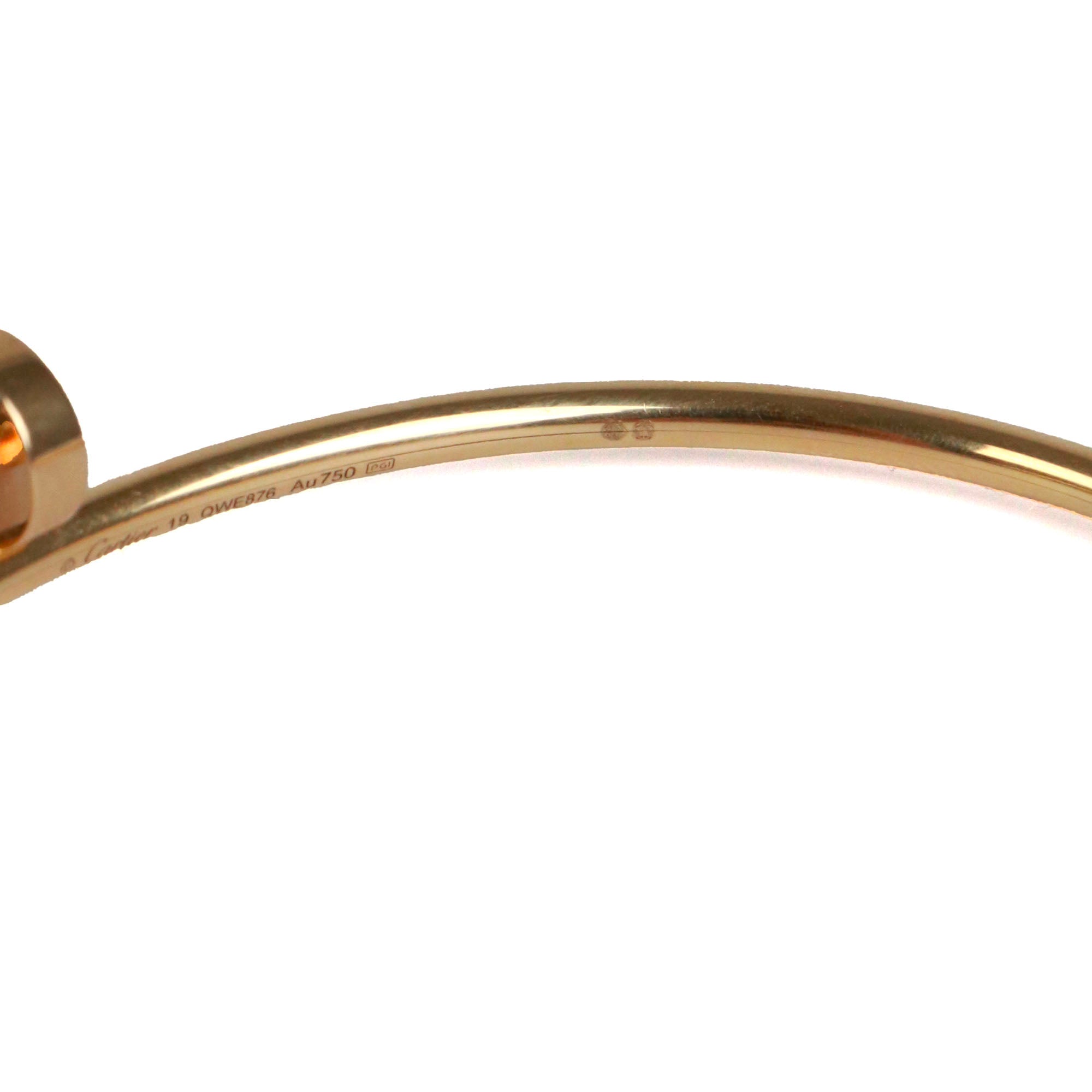 CARTIER - Love ring in pink gold with diamond (T51)