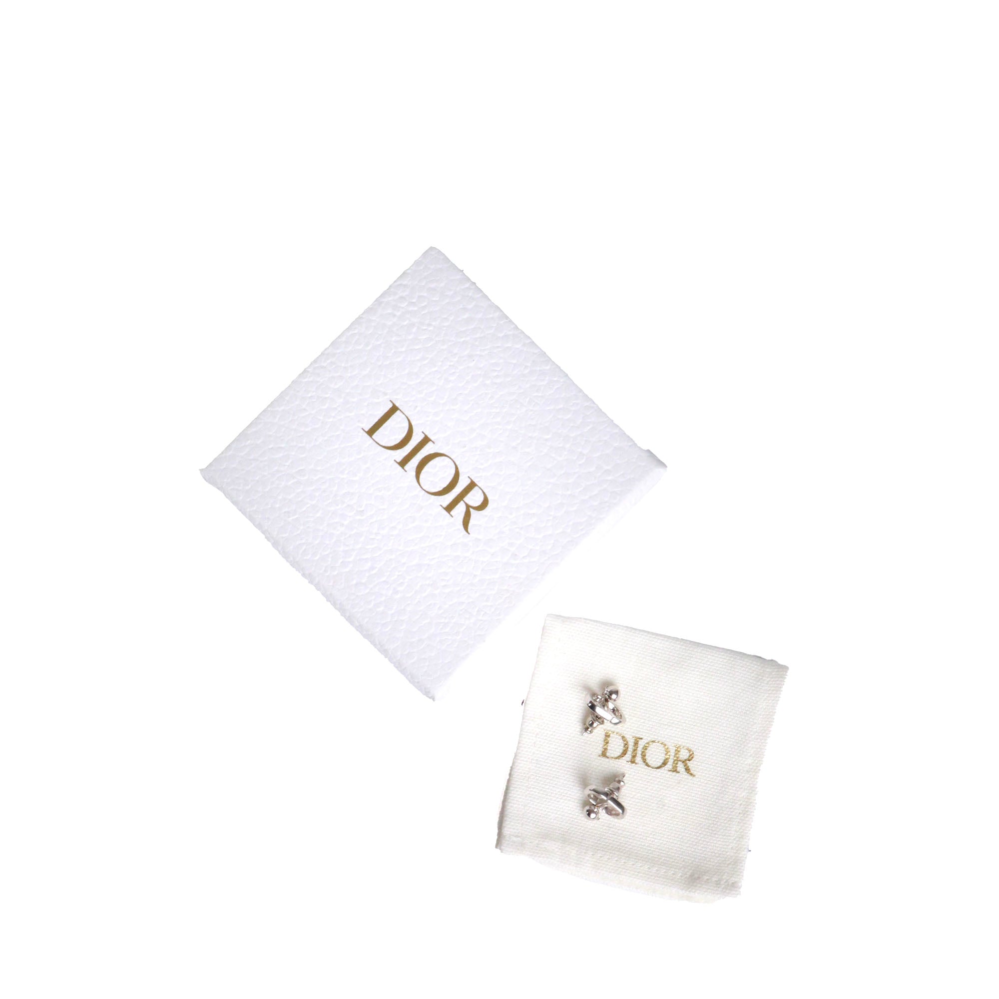 DIOR - J'Adior Dior earrings with gold charms