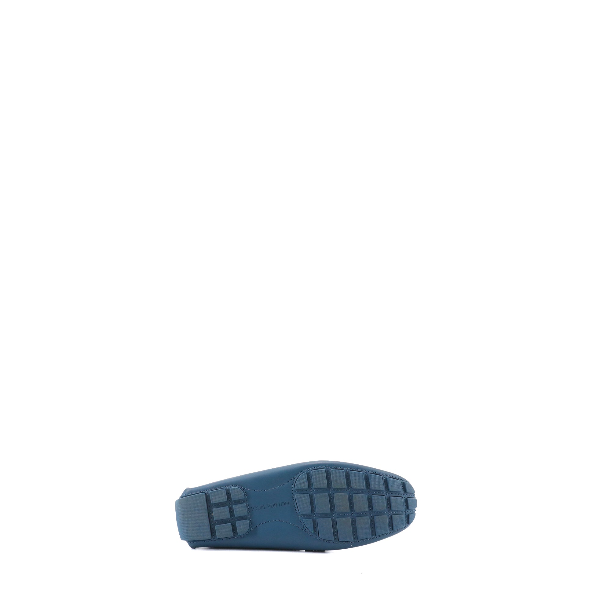LOUIS VUITTON - Richelieu loafers in black patent leather (T36)