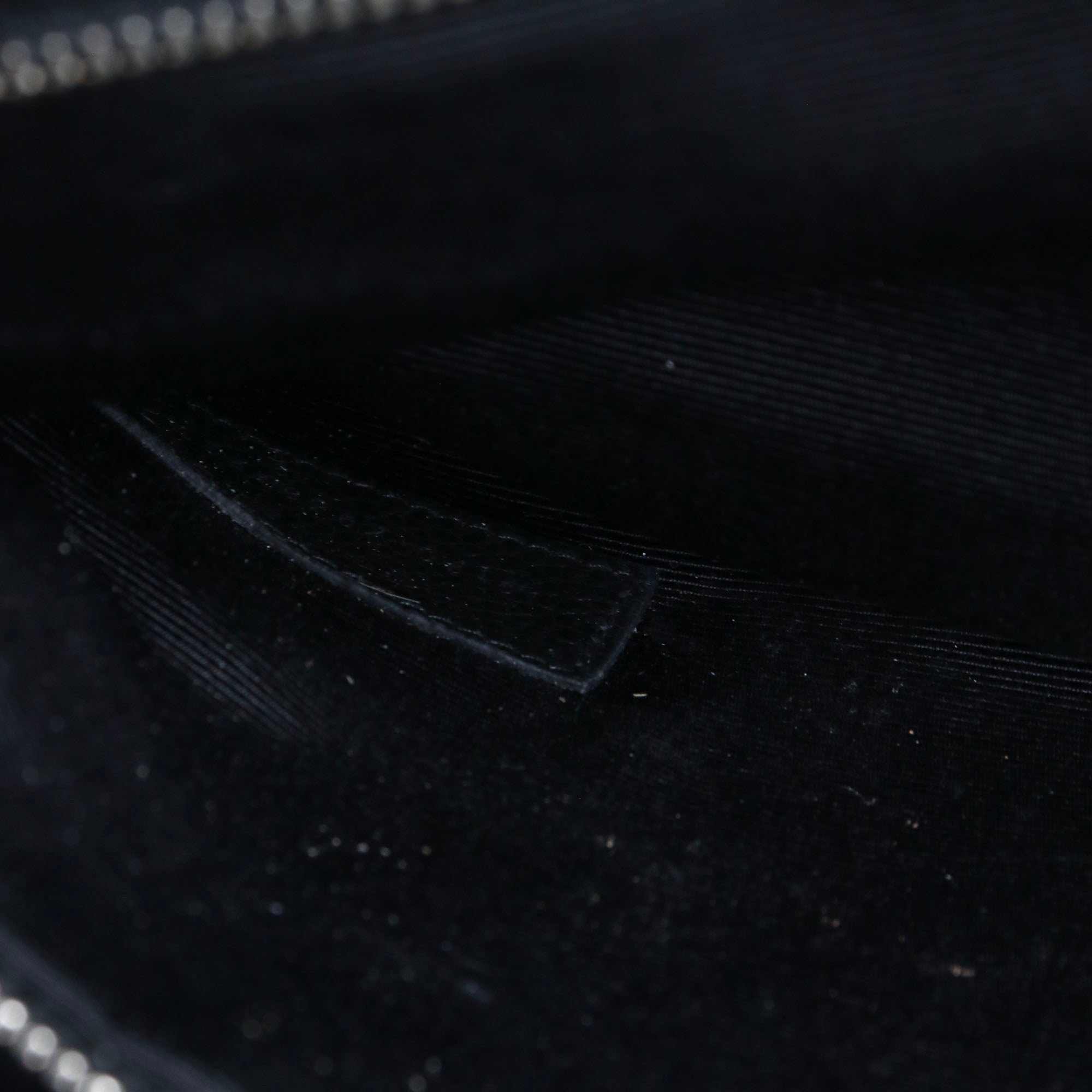 SAINT LAURENT - Sac à main Rive Gauche Saint Laurent en cuir et daim noir