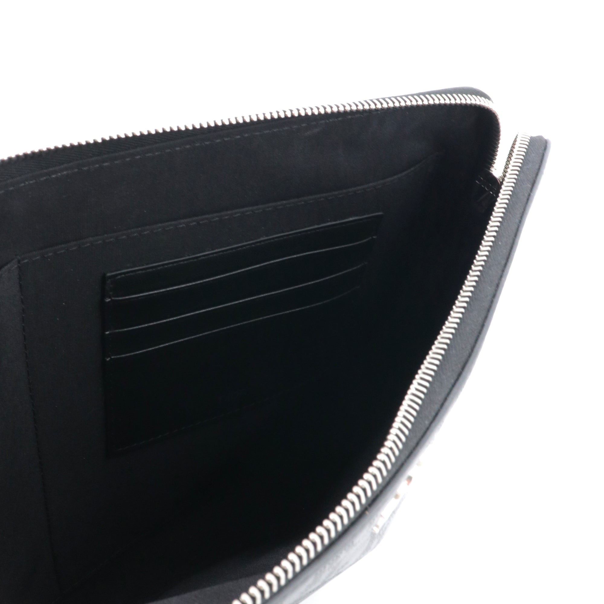 LOUIS VUITTON - Clémence wallet in ebony checkerboard
