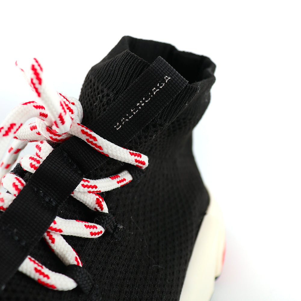 BALENCIAGA - Sneakers Speed à lacets en toile noire (T42)