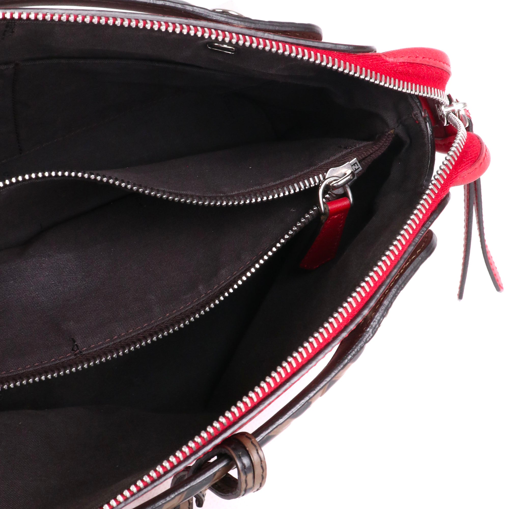 FENDI - By The Way shoulder bag in gray leather