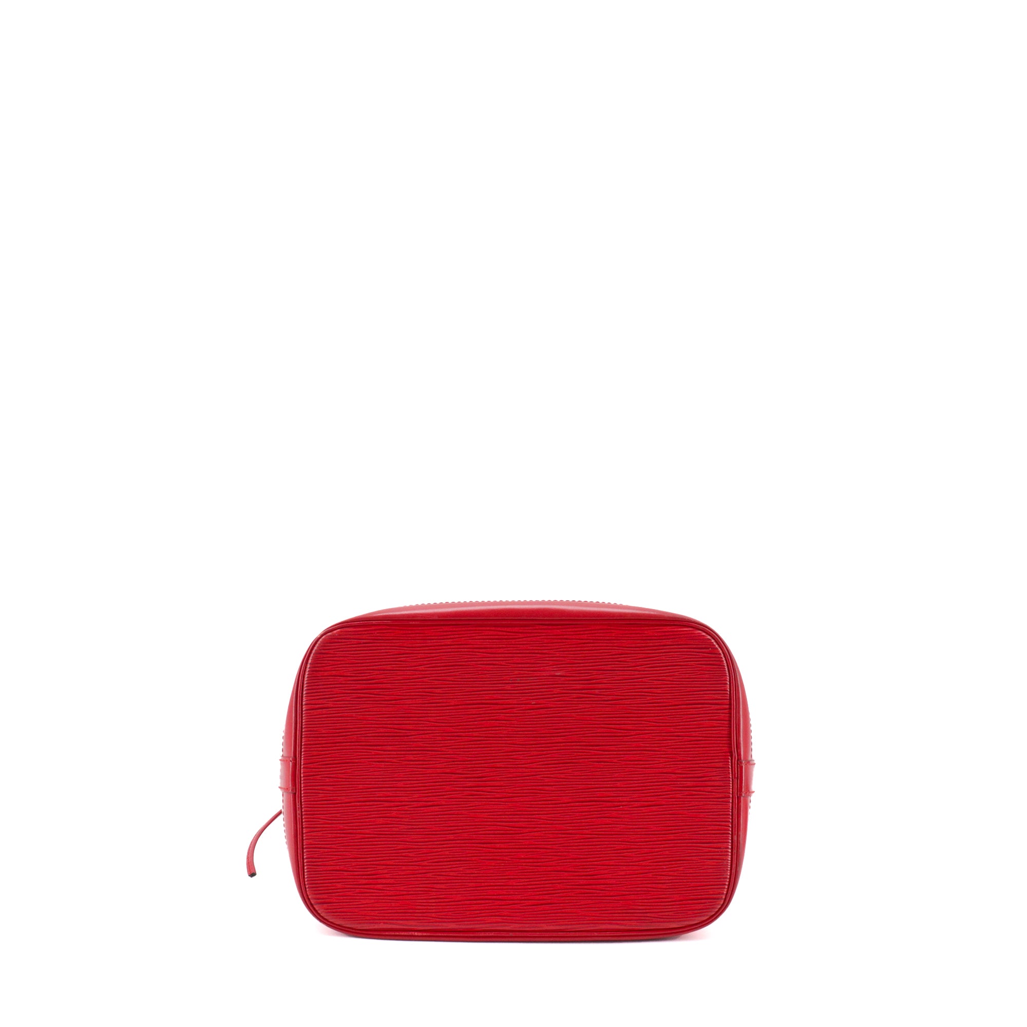 LOUIS VUITTON - NéoNoé shoulder bag in monogram canvas and poppy red leather