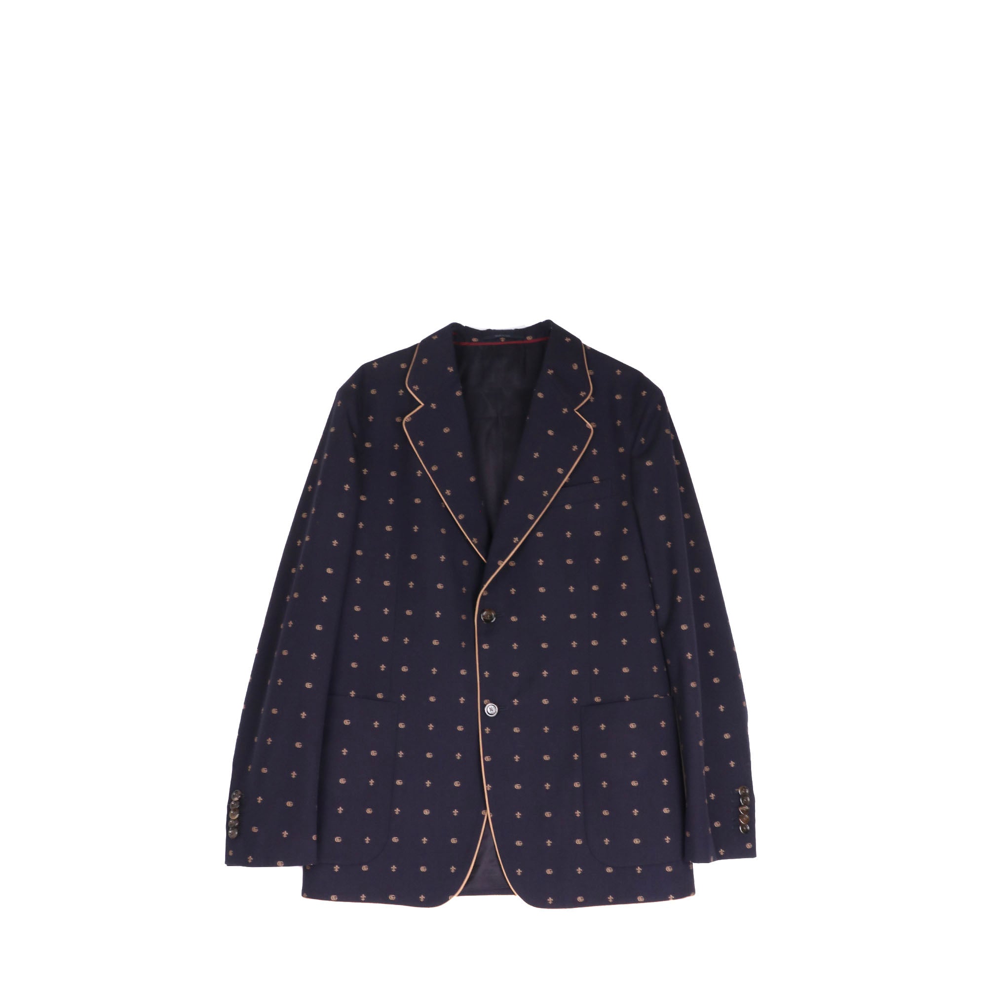 GUCCI - Navy blue suit jacket (T48)